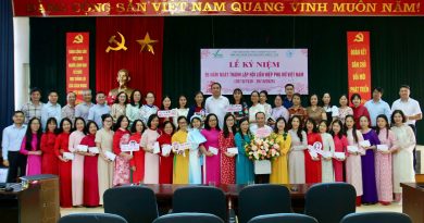 <strong>Trung tâm Tài nguyên thực vật kỷ niệm 95 năm ngày thành lập </strong><strong>Hội Liên hiệp Phụ nữ Việt Nam (20/10/1930-20/10/2025)</strong>