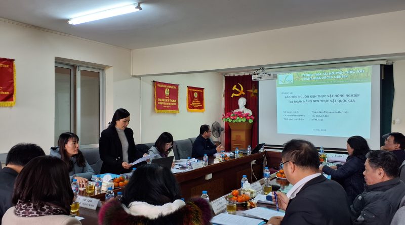 Hội đồng đánh giá, nghiệm thu nhiệm vụ Bảo tồn nguồn gen thực vật nông nghiệp tại ngân hàng gen thực vật quốc gia